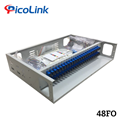 Hộp phối quang ODF 48FO lắp Rack ( Đầy đủ phụ kiện)