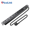 Thanh nguồn PDU chống sét Đa năng 8 ổ cắm