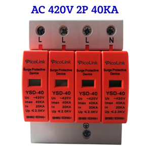 Chống sét lan truyền AC 4P 40Ka, Picolink PL-CS4P-40