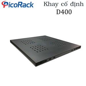 Khay cố định Tủ mạng D400, Chính hãng PicoRack