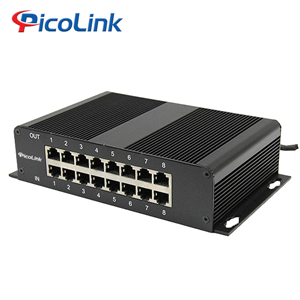 Thiết bị chống sét mạng lan 8 Port, Picolnk PL-8P-1000POE